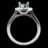 Custom made round cut halo engagement ring sb2136 quick image 03