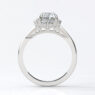Custom made round cut halo engagement ring sb4199 image 01