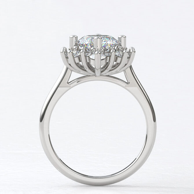 Custom made round cut halo engagement ring sb4314 v2 image 02