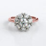 Custom made round cut halo rose gold engagement ring sb2201-image-1