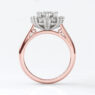 Custom made round cut halo rose gold engagement ring sb2201-image-3