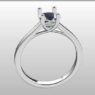 Custom made round cut solitaire engagement ring sb2747 quick image 02