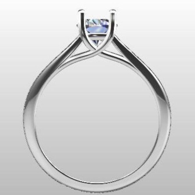 Custom made round cut solitaire engagement ring sb2747 quick image 03