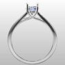 Custom made round cut solitaire engagement ring sb2747 quick image 03