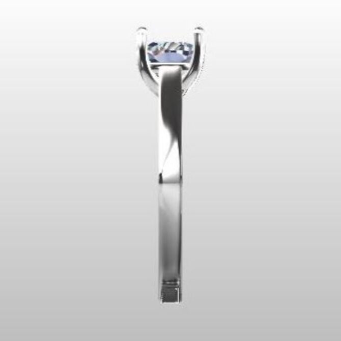 Custom made round cut solitaire engagement ring sb2747 quick image 04