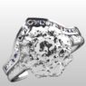 Custom made v shape channel diamond set wedding ring SB2646 V2 quick image 02
