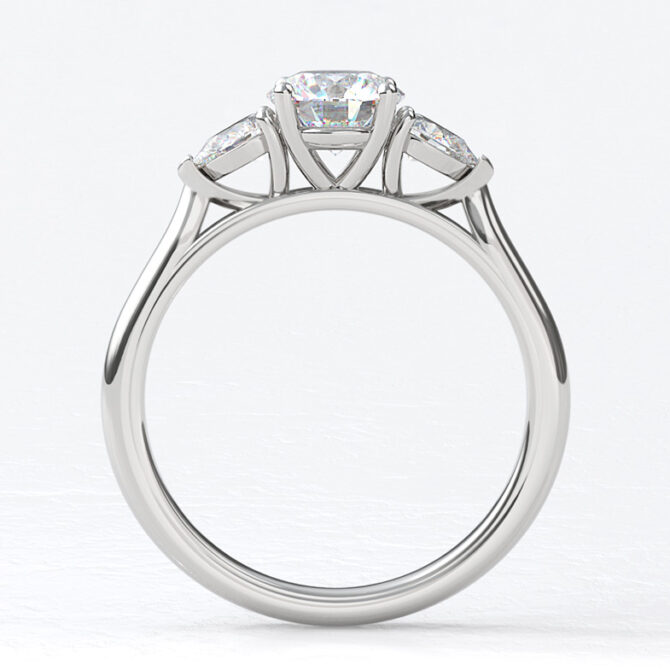 TR1078-1.05ct-white-gold-round-and-pear-cut-three-stone-ring-image-3