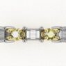 custom made diamond set baguette and round cut wedding ring SB4425v1 quick image 01