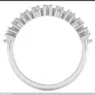 Custom made unique marquise and round diamond set wedding ring SB5176 quick image 03