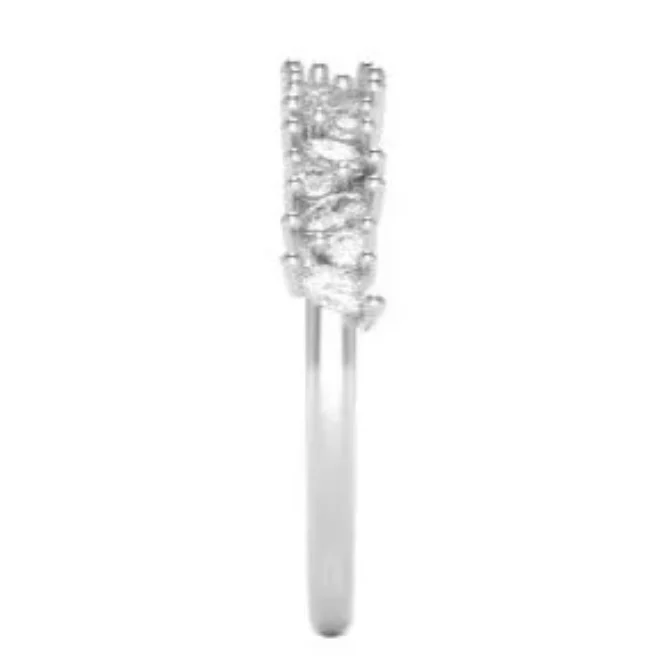 Custom made unique marquise and round diamond set wedding ring SB5176 quick image 04