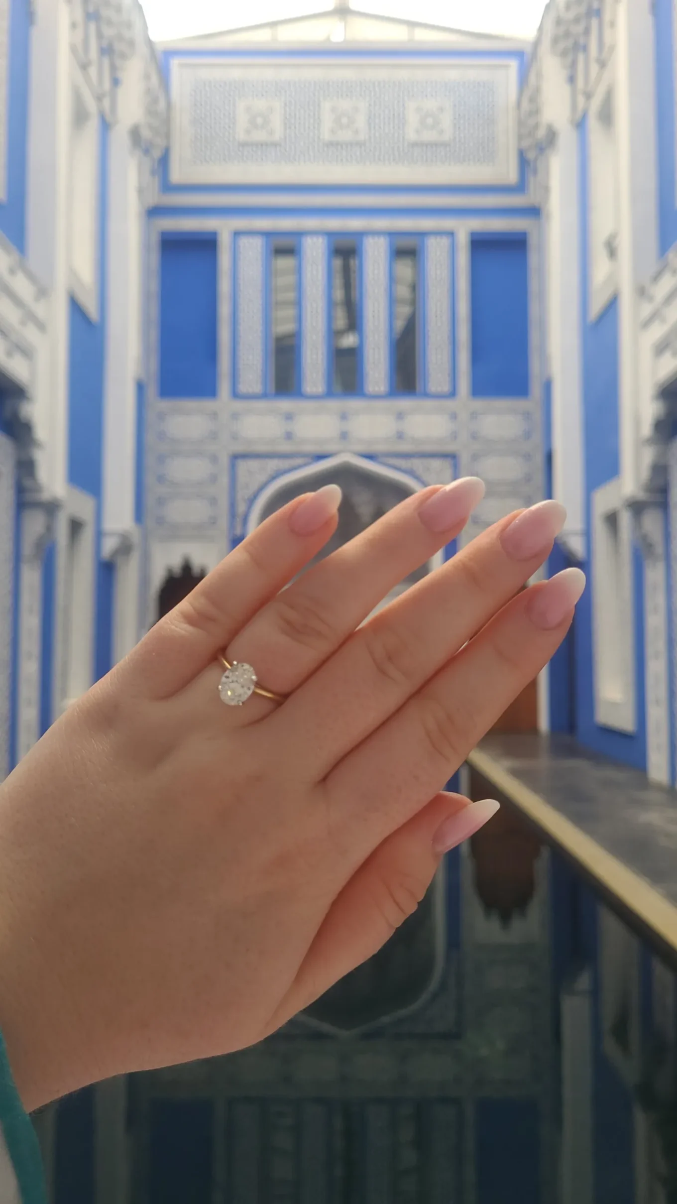 Joanne And Sean A Bumble Of Love Engagement Ring 1