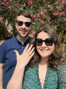Sean & Joanne are Engaged with their engagement ring