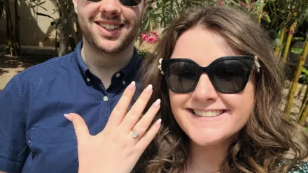 Sean & Joanne are Engaged with their engagement ring