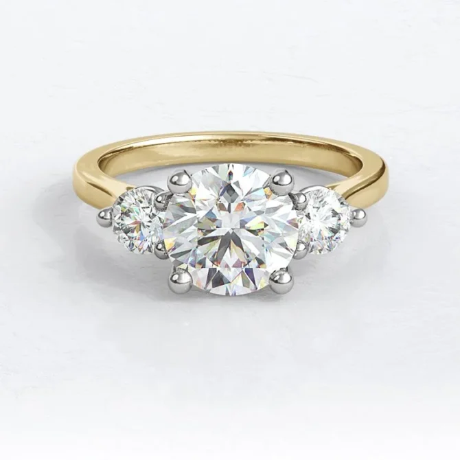 TR1017-18k-yellow-gold-round-cut-trilogy-ring-image-1