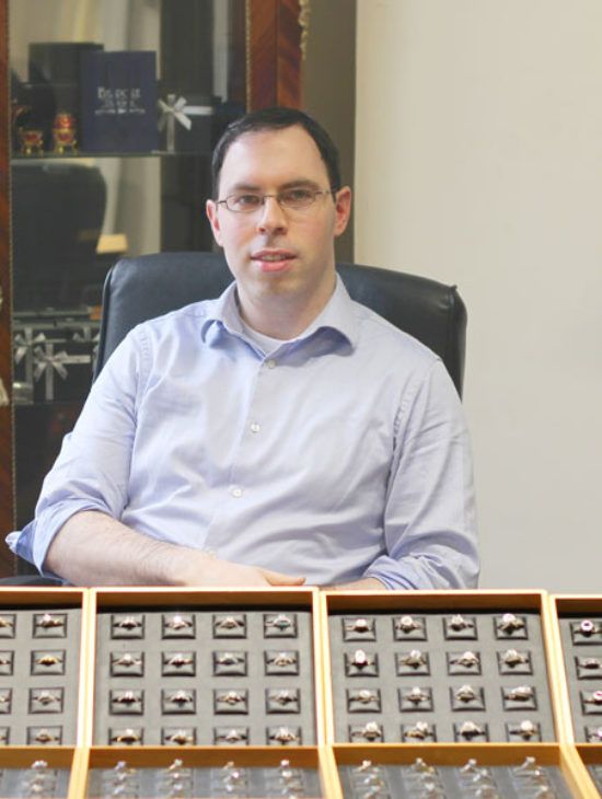 Martin Commins at Bespoke Diamonds in Dublin Ireland