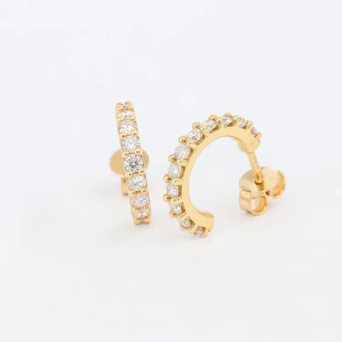 0.98ct-scalloped-half-ring-diamond-earrings-18k-yg-ER181