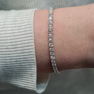 8.10ct diamond tennis bracelet with lab grown diamonds in Dublin Ireland – bbr040