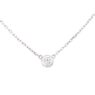 PN067 18k white gold diamond pendant image 1