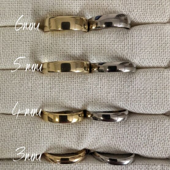 Mens Wedding Rings Widths