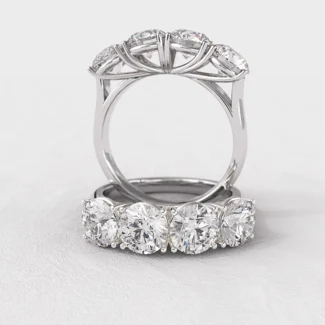 4 stone diamond ring made in Dublin Ireland