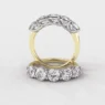 18k yellow gold diamond ring made in Dublin Ireland et5003