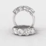 4 stone diamond ring in white gold or platinum et4002