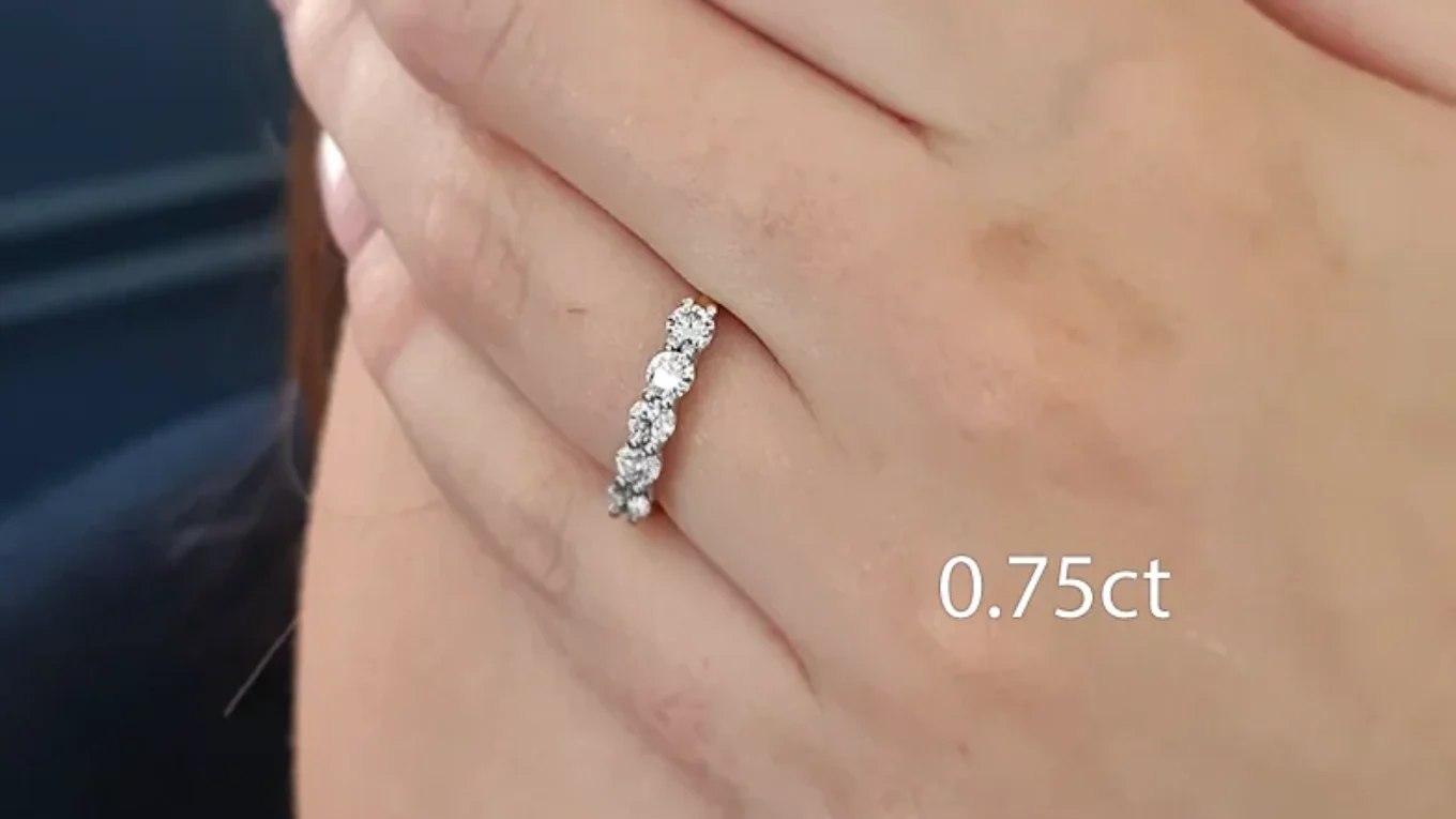 Hand made diamond rings made in Ireland et5003-0.75-image2