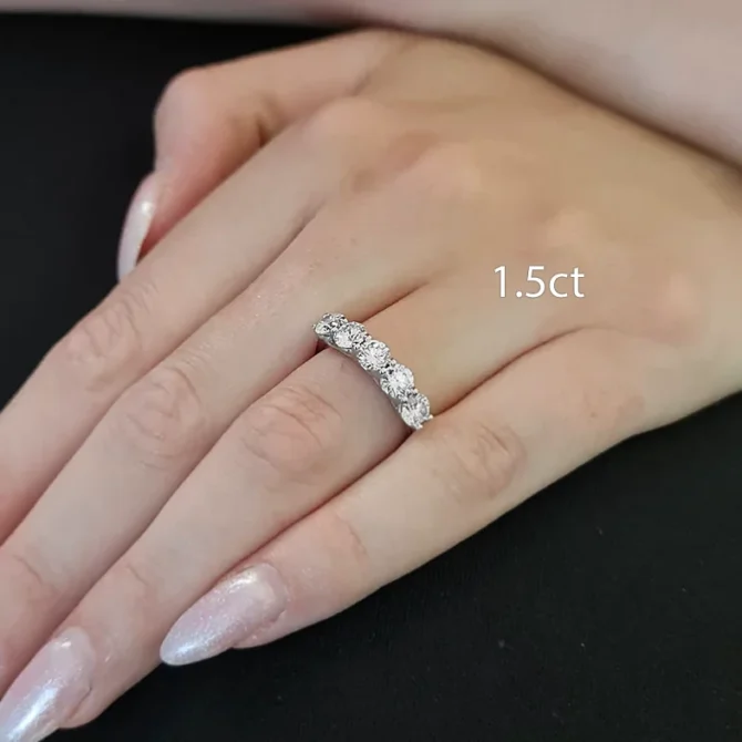 Hand made diamond rings made in Ireland et5003-1.50ct