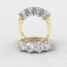 Vintage style diamond ring in yellow gold et4003 made in Dublin Ireland