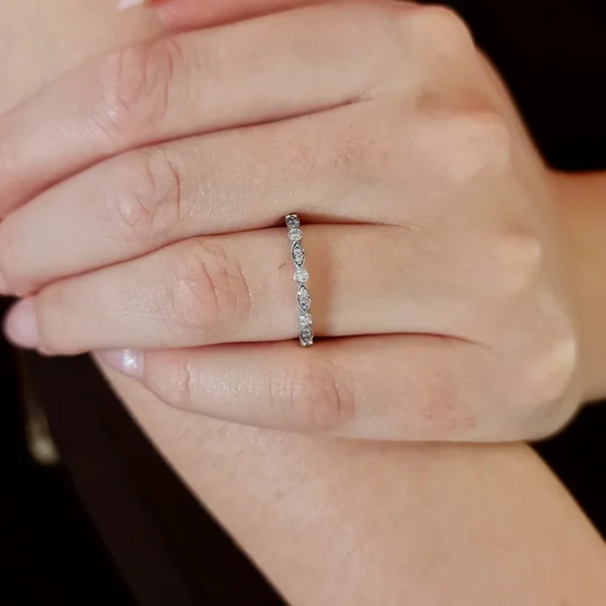 vintage style diamond ring Dublin sb1359