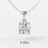 Diamond pendant with lab grown diamond BPN1001-5 half carat Dublin Ireland