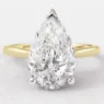 Pear Solitaire Engagement Rings