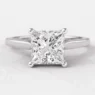 Princess Solitaire Engagement Rings
