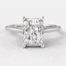 Radiant Solitaire Engagement Rings