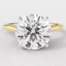 Round Solitaire Engagement Rings