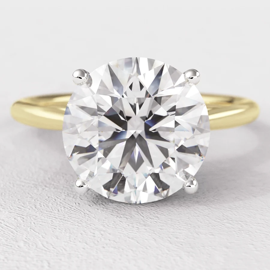 Round Solitaire Engagement Rings