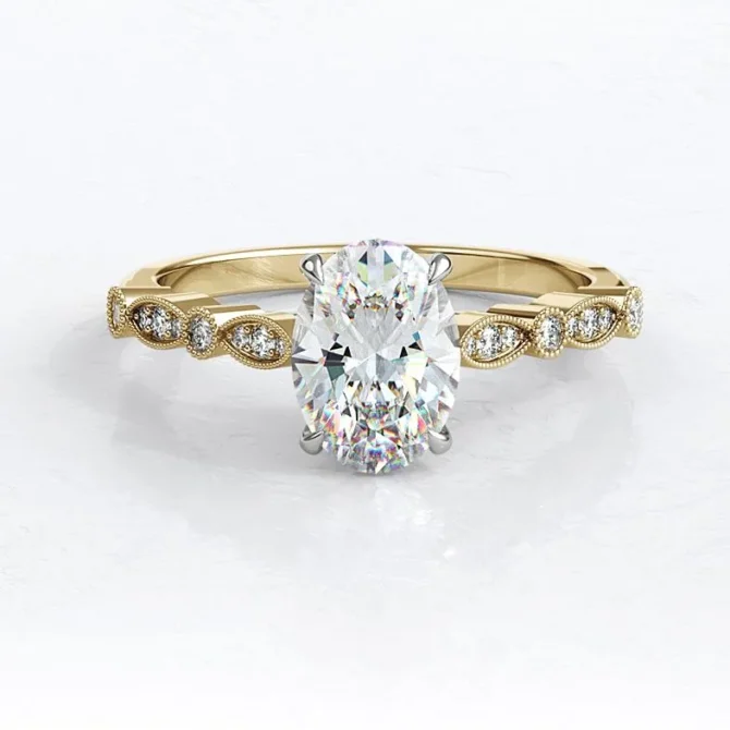 Vintage Style Engagement Rings
