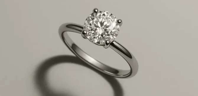 Solitaire Engagement Ring