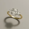 Three Stone Engagement Ring