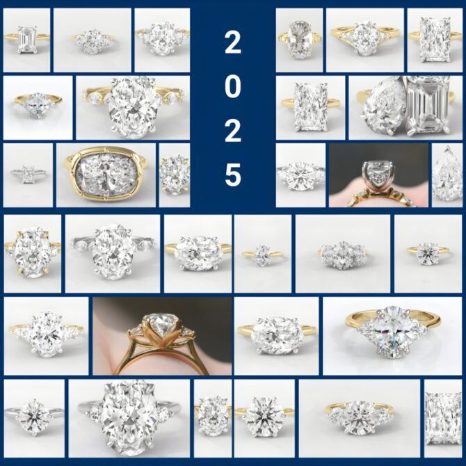 2025's most popular engagement rings