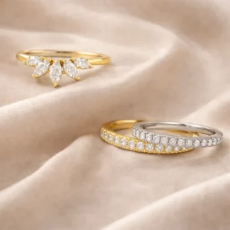 Diamond wedding rings