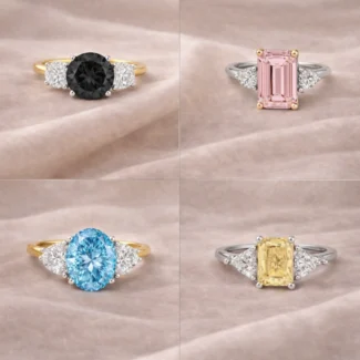 Fancy Colour Engagement Rings