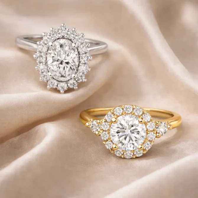 Halo Engagement Rings