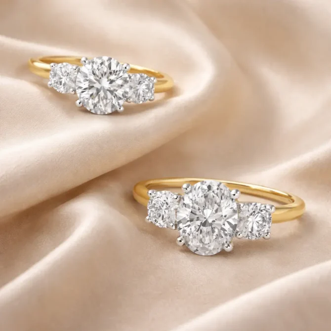 Three Stone Engagement Rings